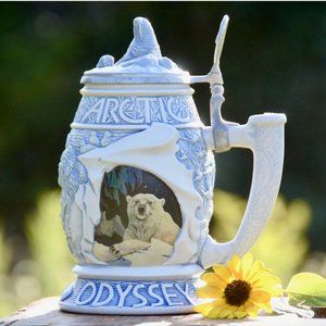 ARCTIC ODYSSEY Stein | Collectible Avon Steins | Collectible Stein | Alaska |